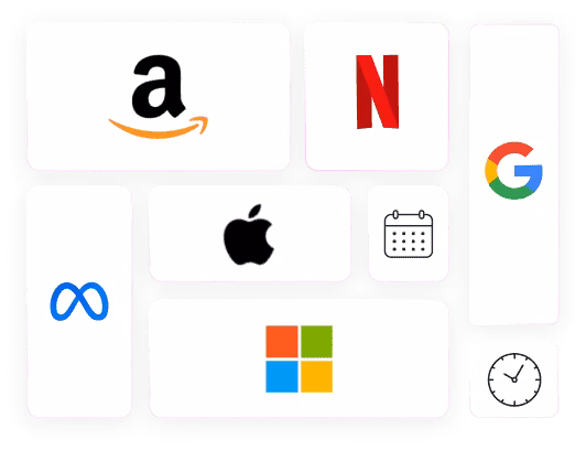 Logos of companies available to trade on EQView